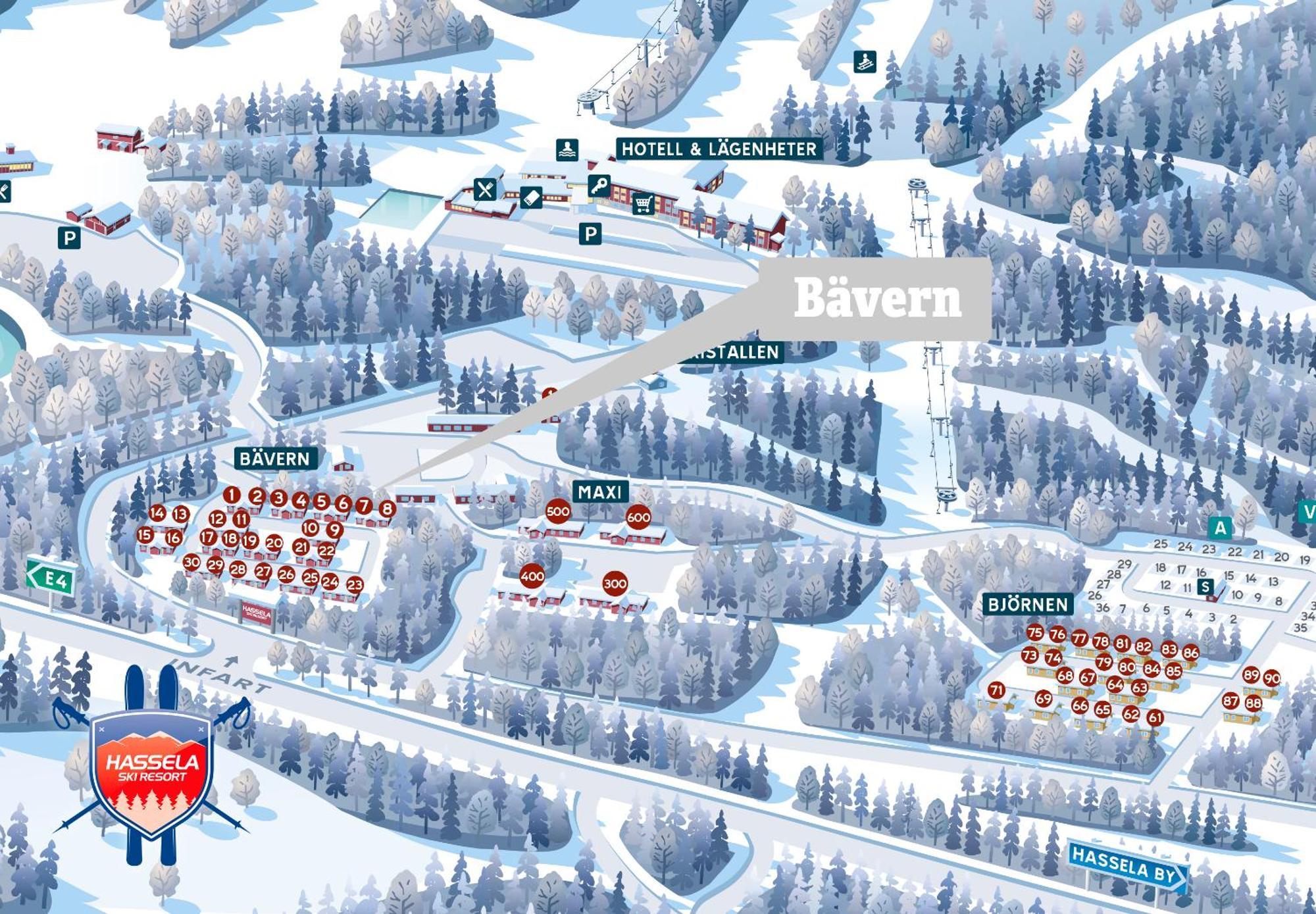 Hassela Ski Resort Ngoại thất bức ảnh